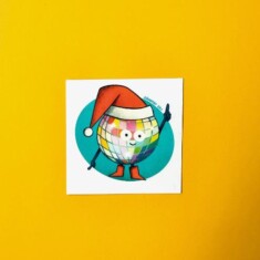 TATTOO TEMPORAIRE NOËL DISCO